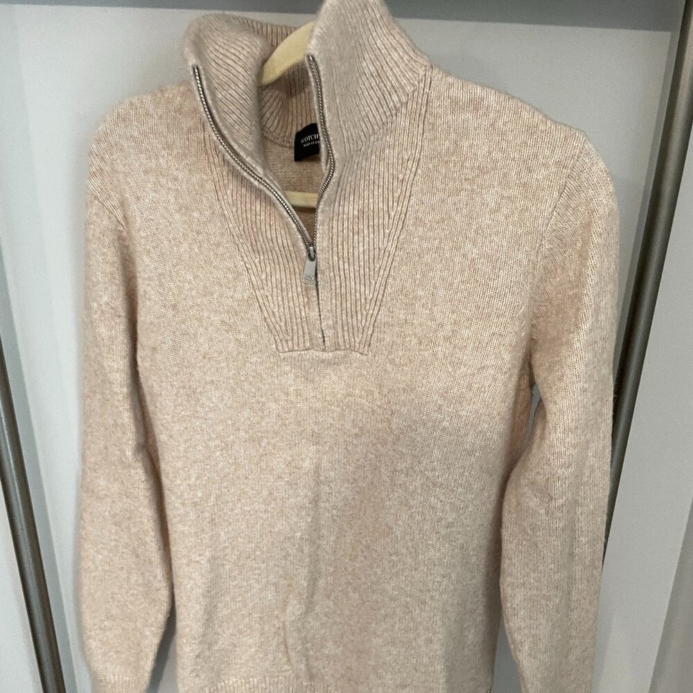 Scotch & Soda - Men's Quarterzip Sweater - Size M